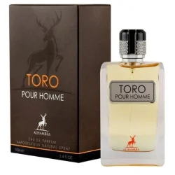 ادوپرفیوم الحمبرا مردانه و زنانه Toro Pour Homme حجم 100 میلی لیتر