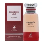 ادوپرفیوم مردانه و زنانه الحمبرا مدل Forbidden Love حجم 100 میلی لیتر