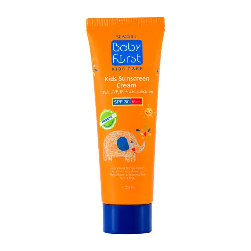 0010294b7s کرم ضد آفتاب بی رنگ سی گل SPF30 مناسب کودک