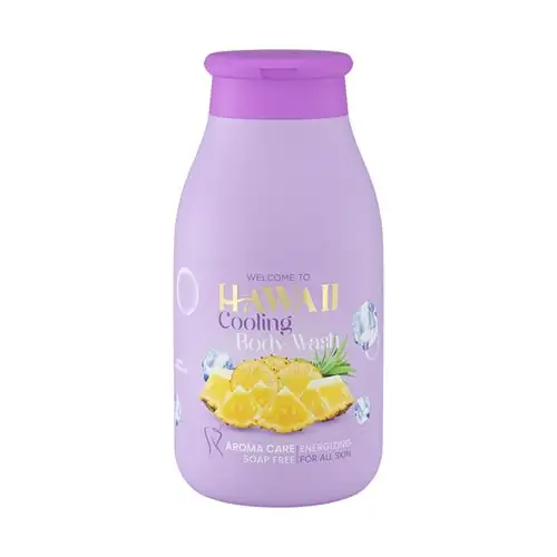 0010430qkw شامپو بدن هاوایی خنک کننده رایحه آناناس