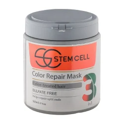 ماسک مو استم سل 3 کار Sulfate Free حجم 500 میلی لیتر