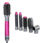 سشوار 6 کاره انزو طرح دایسون 4136 صورتی