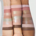 تست رنگ پالت سایه شیگلم Sparkle Splash روی دست