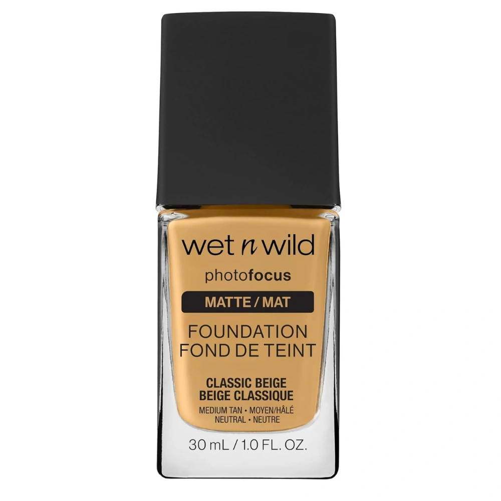 00102554t5-4 کرم پودر مات وت اند وایلد Photofocuc رنگ بژ کلاسیک کد E371c