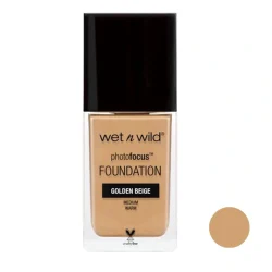 کرم پودر مات وت اند وایلد Photofocuc رنگ بژ طلایی کد E368c