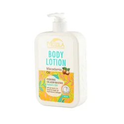 لوسیون بدن آبرسان موزیلا حاوی هیالورونیک اسید و روغن ماکادمیا