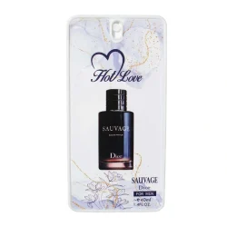 عطر جیبی مردانه هات لاو مدل Sauvage Dior