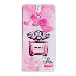 عطر جیبی زنانه هات لاو مدل Versace Bright Crystal