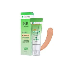 بی بی کرم دیفکتو رنگ بژ تیره مناسب انواع پوست SPF 50