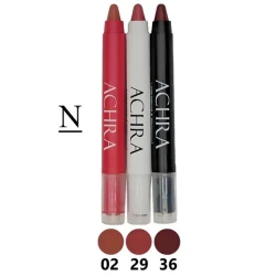 پک 3 عددی رژ لب جامد آچرا مدل N