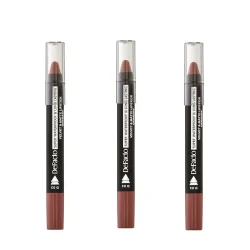 پک رژ لب مدادی دیفکتو ضد آب سه عددی رنگ رندوم