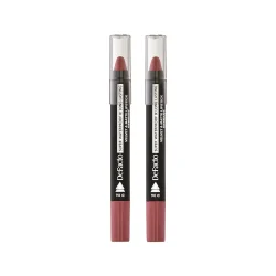 عکس مربوط به سرب رژ لب با کیفیت بدون بکگراند پک دو عددی رژ لب مدادی دیفکتو ضد آب شماره D06