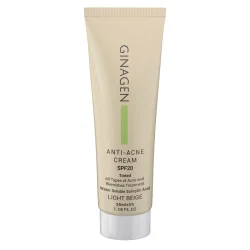 کرم ضد جوش رنگی ژیناژن رنگ بژ روشن