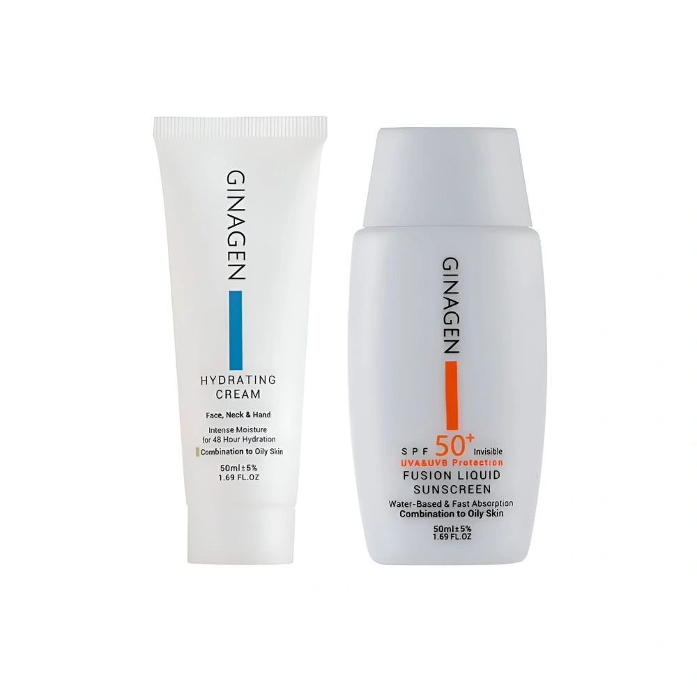 0010294g2j پک آبرسان و ضد آفتاب ژیناژن پوست چرب 100 میلی لیتر