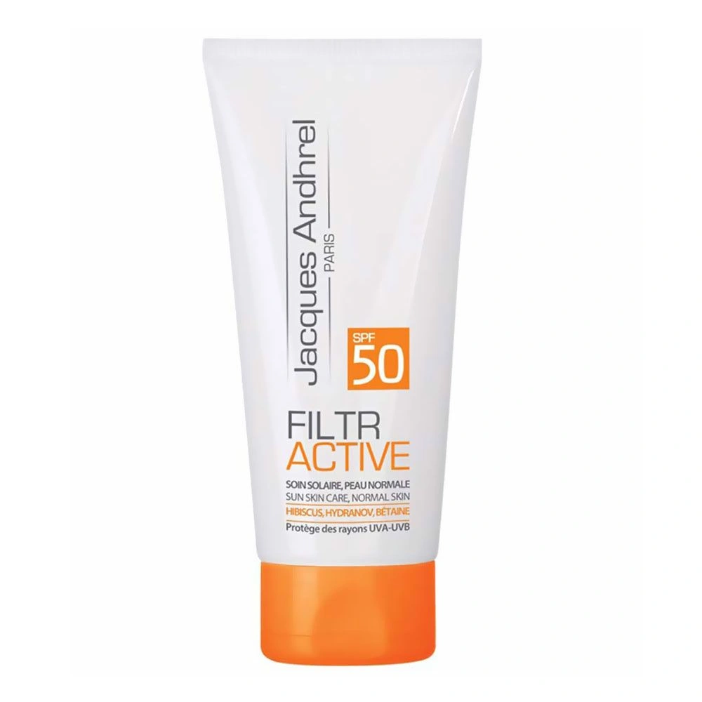 0010294huq کرم ضد آفتاب بی رنگ ژاک آندرل پاریس پوست خشک و معولی SPF50