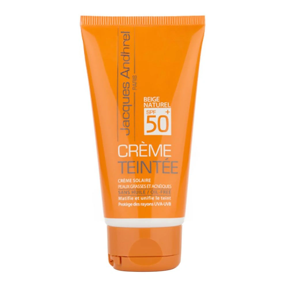 0010294pgm ضد آفتاب رنگی ژاک آندرل پاریس پوست چرب SPF50