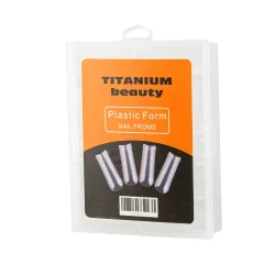 قالب کاشت ژل ناخن تیتانیوم مدل مربع