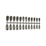 مدل قالب کاشت ژل تیتانیوم مدل بادامی 12 سایز 240 عددی