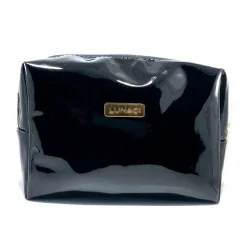 کیف آرایشی ساده لوناسی رنگ مشکی