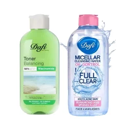 پک میسلارواتر و تونر دافی پوست چرب
