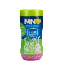 دستمال مرطوب کودک نینو کمر باریک بدون اسانس 70 عدد