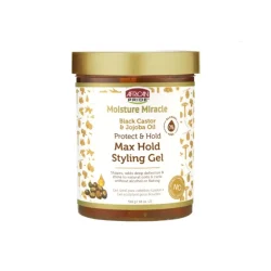 ژل مو حالت دهنده و محافظ افریکن پراید روغن کرچک سیاه و جوجوبا