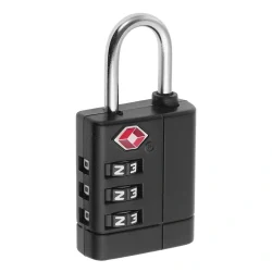 قفل چمدان مدل TSA رنگ مشکی