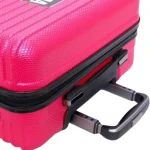 دسته چمدان خلبانی سرخابی هما Hard Case ارتفاع 41 سانتی متر