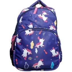 کوله پشتی مدرسه مدل Mj 1 سرمه ای