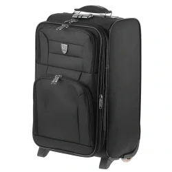 چمدان MJ سایز کوچک ارتفاع 50 سانتی متری رنگ مشکی