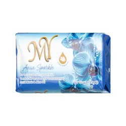 صابون شستشو صورت و بدن مای مدل Aqua Sparkle مشک برگ نعناع