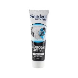 خمیر دندان ساریدنت مدل ذغالی حاوی کربن فعال