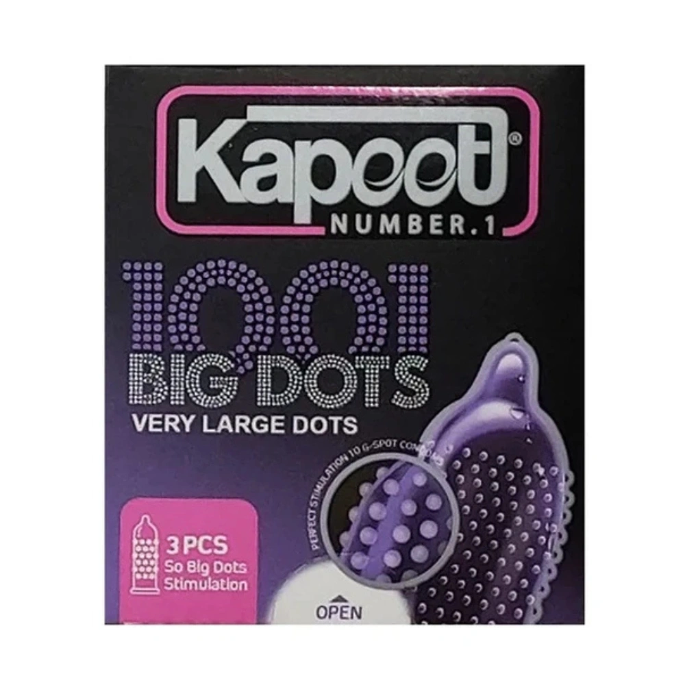 0010428t8d کاندوم 3 عددی کاپوت هزار و یک خار درشت