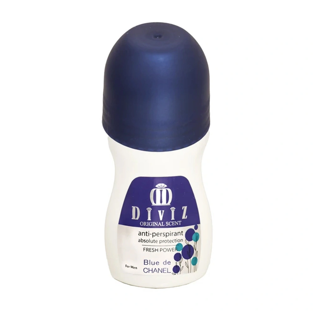 0010916nis رول ضد تعریق مردانه دیوایز مدل شنل بلو 50 میلی لیتر