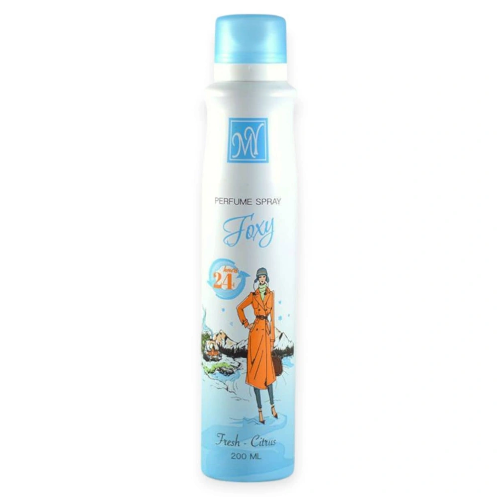 0010916sfu اسپری زنانه مای مدل Foxy حجم 200 میلی لیتر