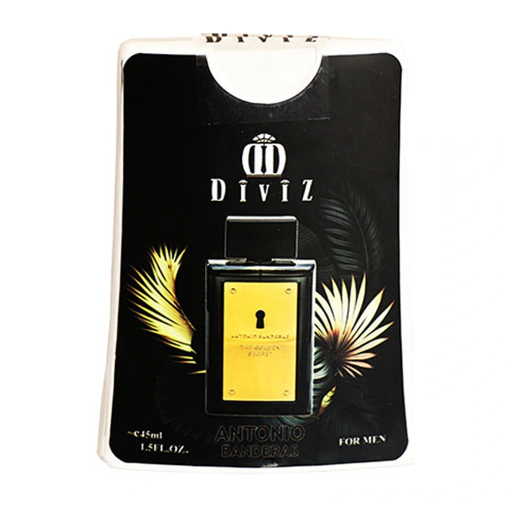 001093036q عطر جیبی مردانه دیوایز مدل The Golden Secret