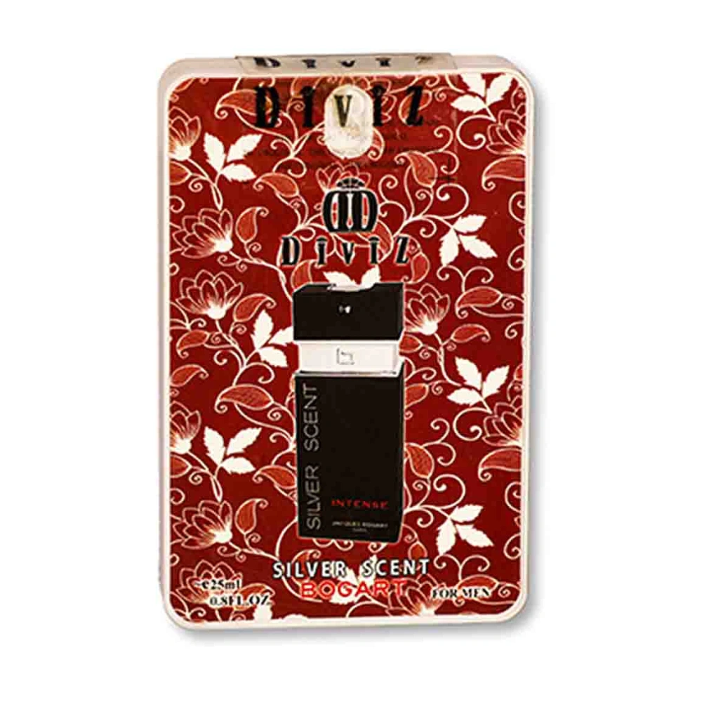 00109305cr عطر جیبی مردانه دیوایز مدل Silver Scent حجم 25 میلی لیتر