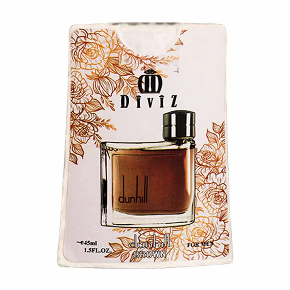 00109309q8 عطر جیبی مردانه دیوایز مدل Dunhill Brown