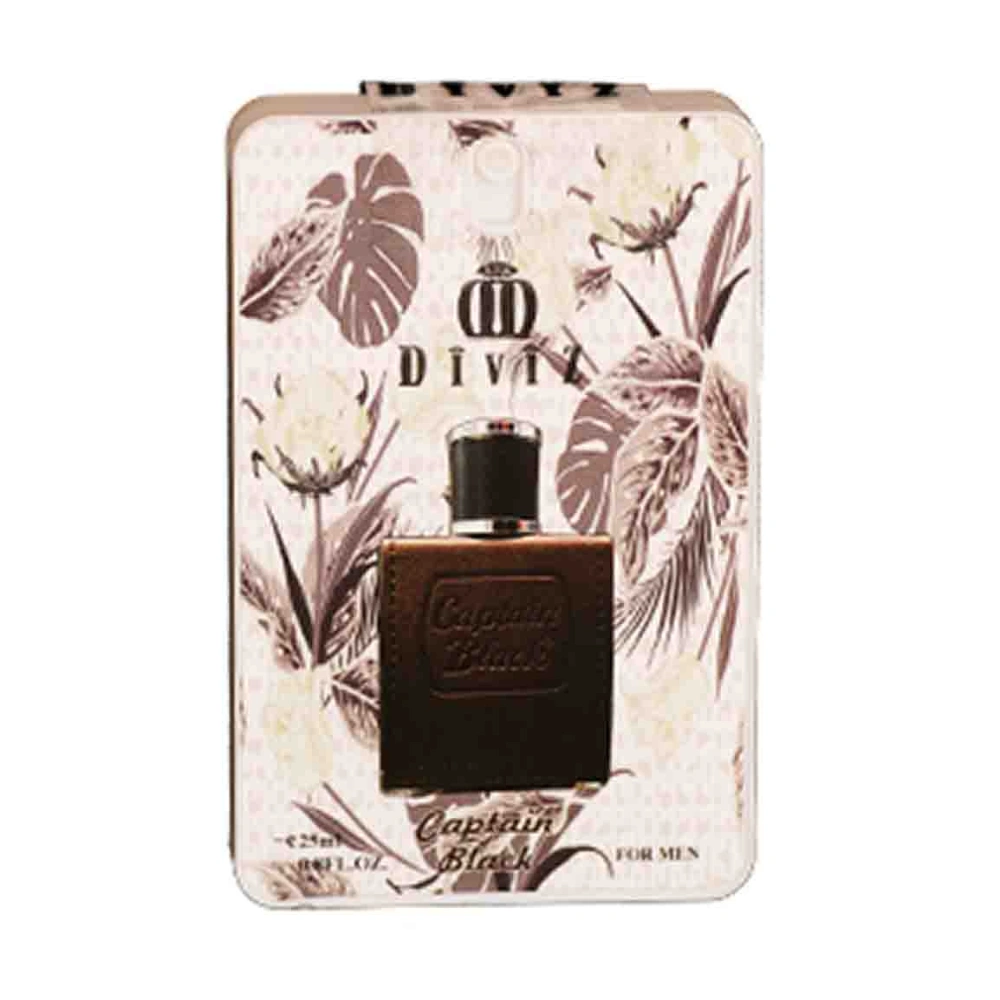 0010930nwp عطر جیبی مردانه دیوایز مدل Captain Black