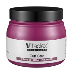 ماسک مو ویتاپلکس مدل Curl Care ترمیم کننده موی فر 500 میل