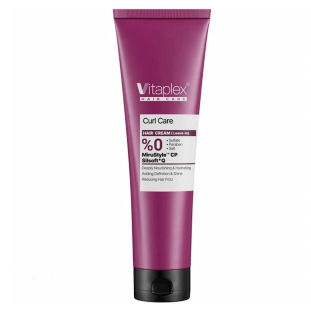 0011113yd4 کرم مو ویتاپلکس مدل Curl Care ترمیم کننده موهای فر 150میل