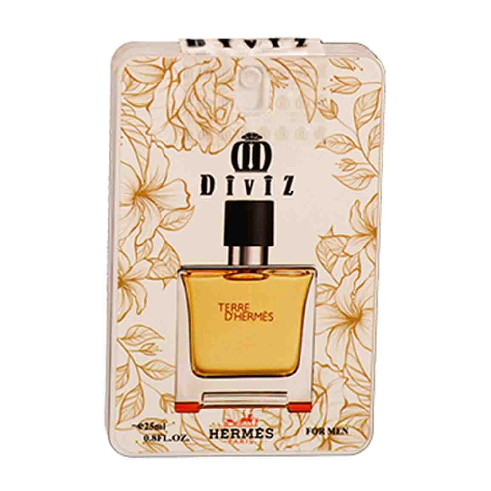 00134912a5 عطر جیبی مردانه دیوایز مدل Terre d Hermes حجم 25 میلی لیتر
