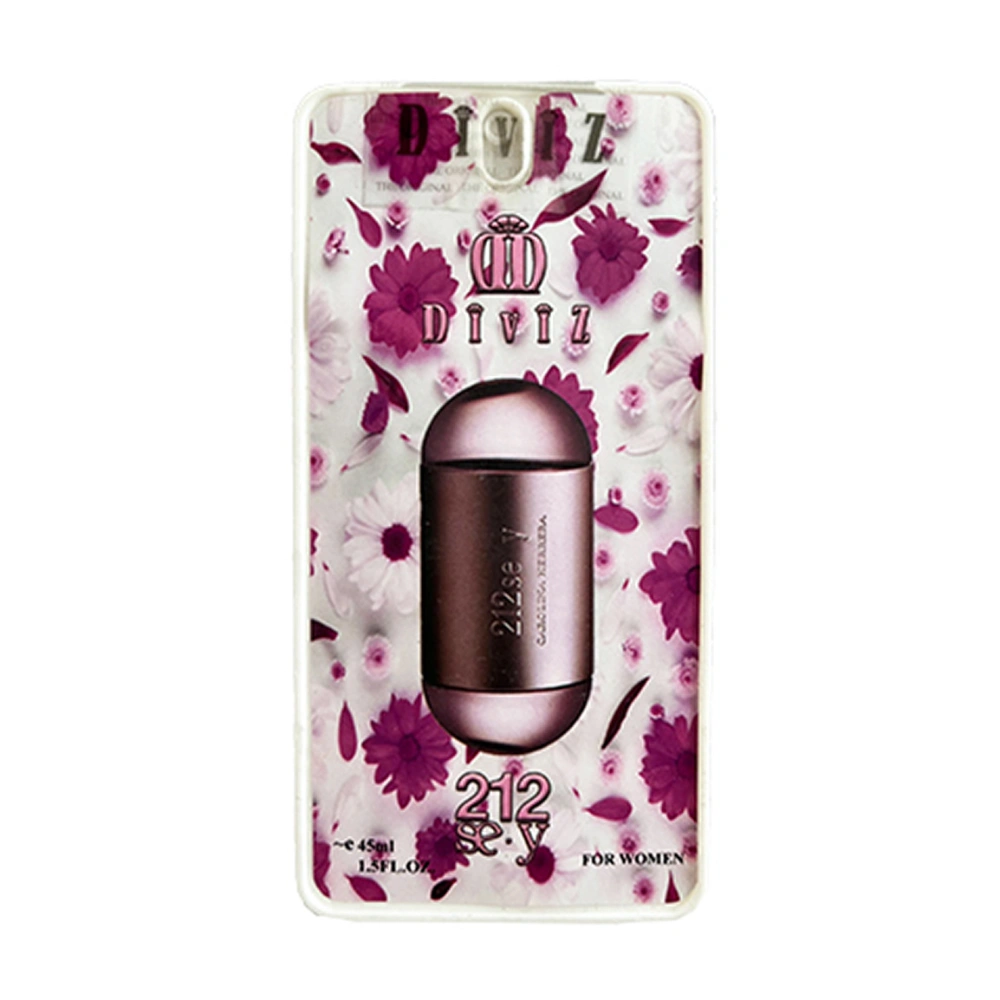 0013491abt عطر جیبی زنانه دیوایز مدل 212 حجم 45 میلی لیتر