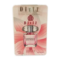 عطر جیبی زنانه دیوایز مدل Versace Bright Crystal