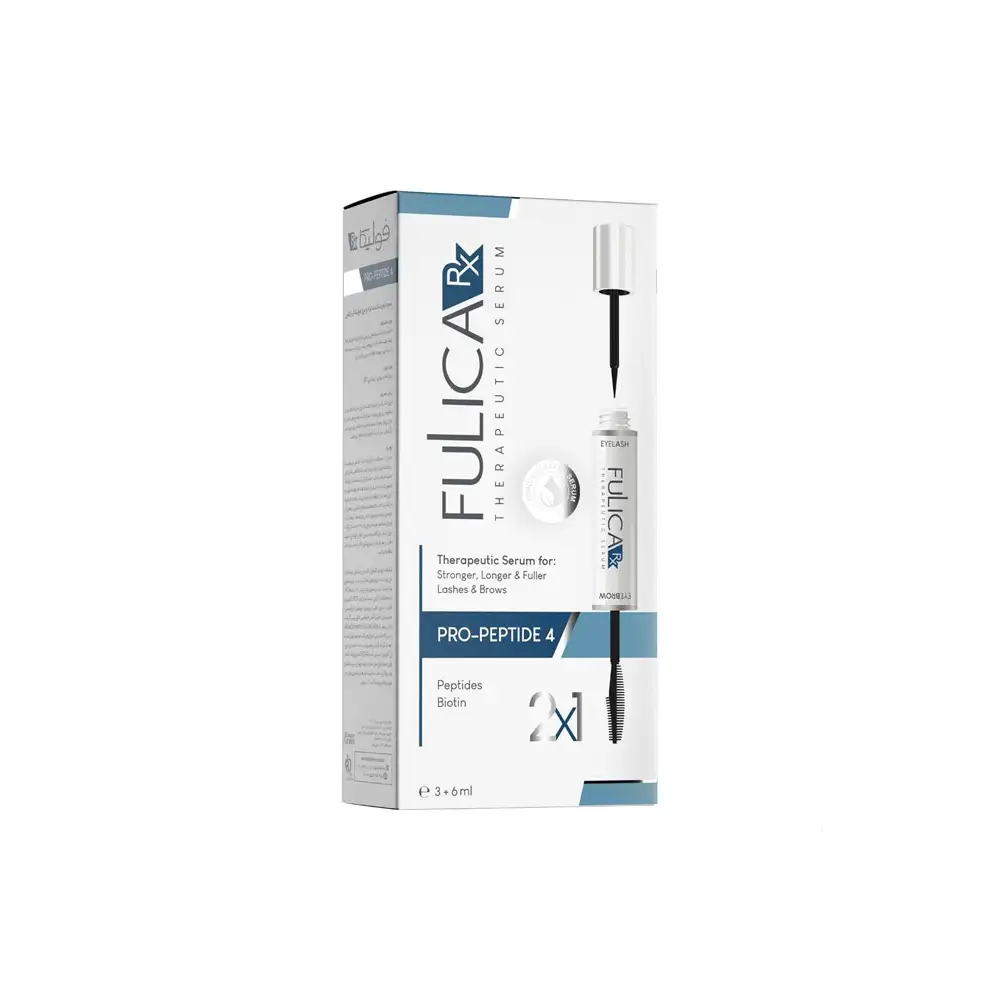 0010291kf3-2 سرم تقویت کننده مژه و ابرو فولیکا آر ایکس حاوی بیوتین و پپتاید