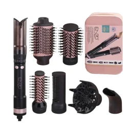 سشوار برس‌دار چرخشی انزو 1500 وات پروفیشینال مدل EN-760 7in1